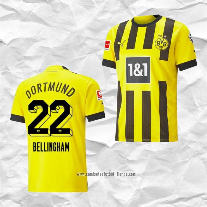 Maillot Extérieur Borussia Dortmund 2021/2022 - #22 Bellingham - NEUF (taille S)